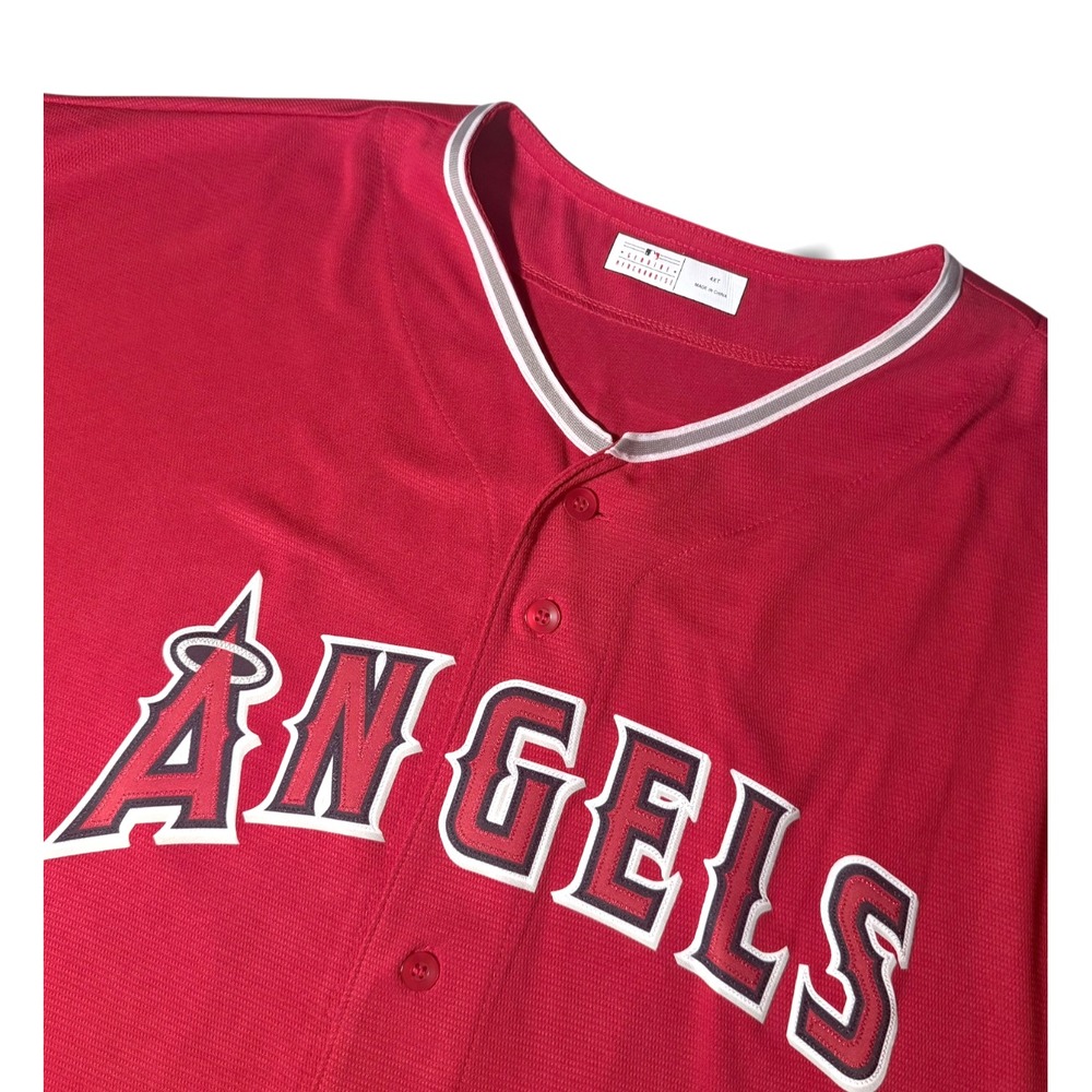 Shohei Ohtani LA Angels Jersey Red Men's 4XT Big & Tall MLB Genuine Merchandise